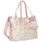 Ivory & Pink Baby Changing Bag, 1, hi-res